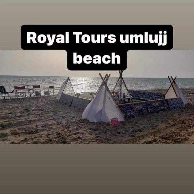 Royal Tours Permanent Camp Hotel Umm Lajj Exterior photo